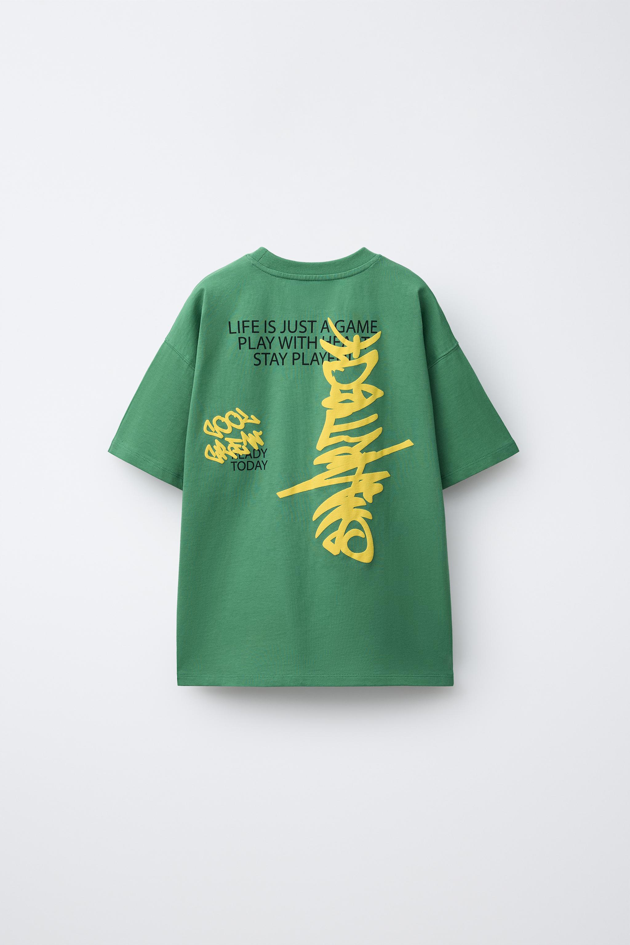 GRAFFITI PRINT T-SHIRT